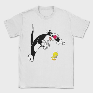 Cartoon Retro Silvestre 1, Tricou Barbati (Unisex)