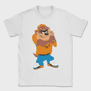 Cartoon Retro Tazmania 3, Tricou Barbati (Unisex)