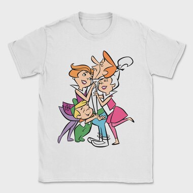 Cartoon Retro the Jetsons 4, Tricou Barbati (Unisex)
