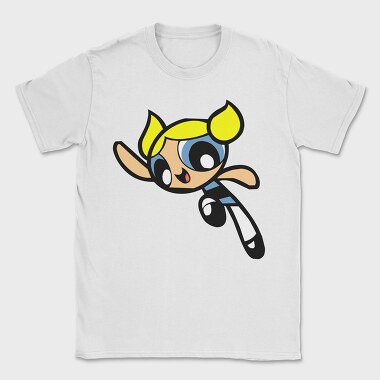 Cartoon Retro the Powerpuff Girls 4, Tricou Barbati (Unisex)