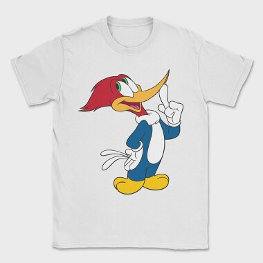 Cartoon Retro Woody Woodpecker 2, Tricou Barbati (Unisex)