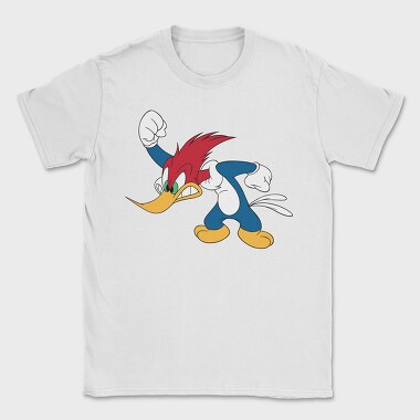 Cartoon Retro Woody Woodpecker 5, Tricou Barbati (Unisex)