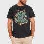 Trippy Hippie, Tricou Barbati (Unisex)