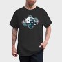 Dragon Ying Yang, Tricou Barbati (Unisex)