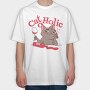Cat O Holic, Tricou Oversize Barbati (Unisex)