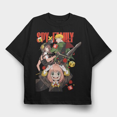 Spy X Family 21, Tricou Oversize Barbati (Unisex)