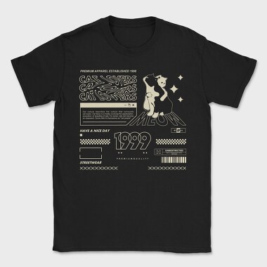 Cat Lovers 2, Tricou Barbati (Unisex)
