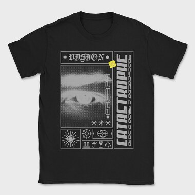 Catastrophe 1, Tricou Barbati (Unisex)