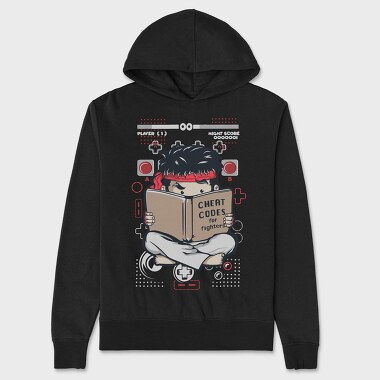 Cheat Codes For Fighters, Hanorac Oversize Barbati (Unisex)