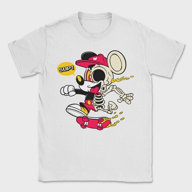 Crazy Mickey, Tricou Barbati (Unisex)