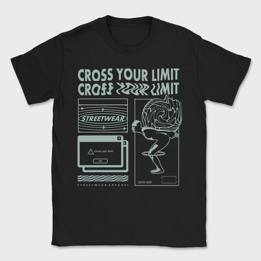 Cross Your Limits 2, Tricou Barbati (Unisex)