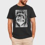Wolf Portrait 2, Tricou Barbati (Unisex)