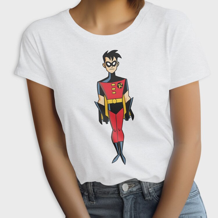 Cartoon Retro Batman 3, Tricou Femei
