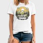 Camping Sunset, Tricou Barbati (Unisex)