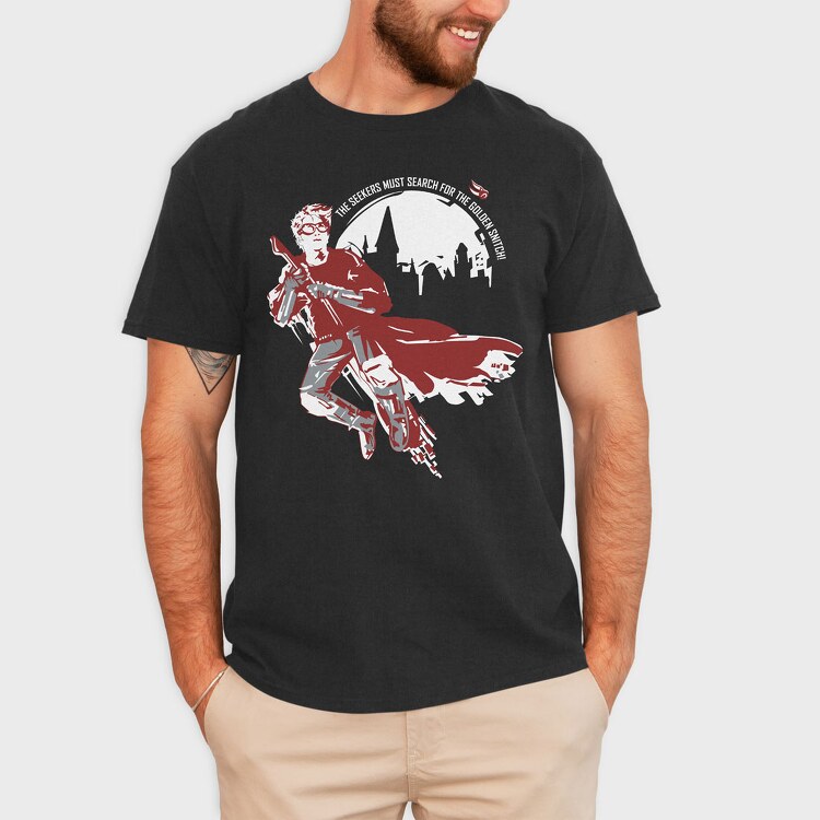 Harry Potter Broom, Tricou Barbati (Unisex)