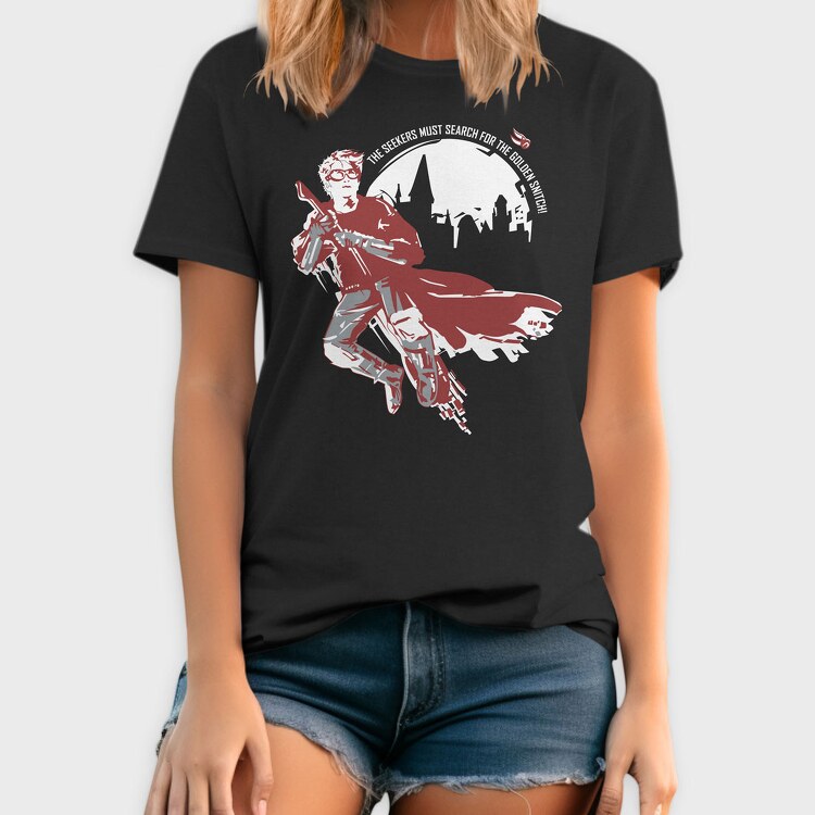 Harry Potter Broom, Tricou Barbati (Unisex)