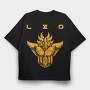 Saint Seiya 17, Tricou Oversize Barbati (Unisex)