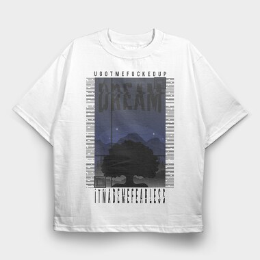 Dream 1, Tricou Oversize Barbati (Unisex)