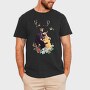 Deers Couple, Tricou Barbati (Unisex)