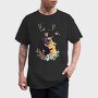 Deers Couple, Tricou Barbati (Unisex)