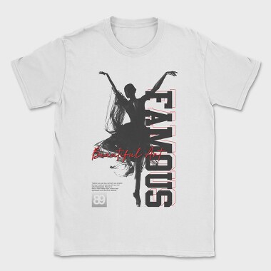 Famous 1, Tricou Barbati (Unisex)
