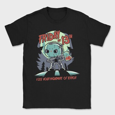 Friday the 13 Th, Tricou Barbati (Unisex)