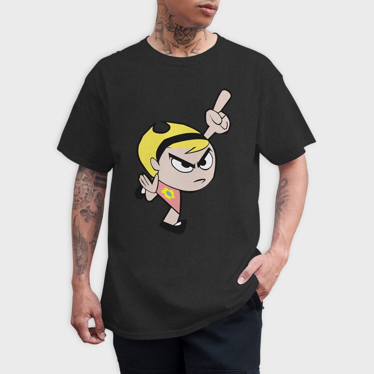 Cartoon Retro Billy and Mandy 5, Tricou Barbati (Unisex)