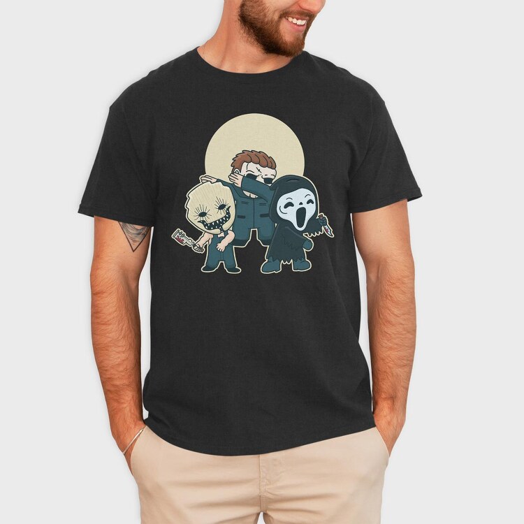 Horror Cartoons, Tricou Barbati (Unisex)