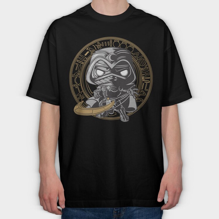 Funko Moon Knight, Tricou Oversize Barbati (Unisex)