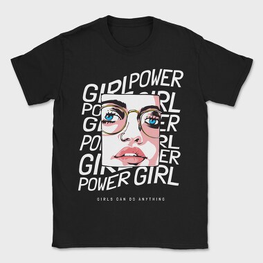 Girl Power, Tricou Barbati (Unisex)