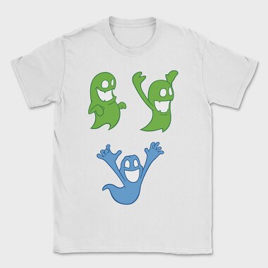 Goob Greenie Ghost, Tricou Barbati (Unisex)
