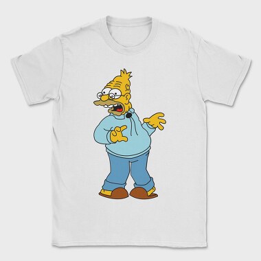 Grandpa Simpson, Tricou Barbati (Unisex)