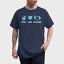 Heart Dolphin, Tricou Barbati (Unisex)