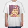 Cat Selfie Meme, Tricou Oversize Barbati (Unisex)