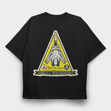 Robotech 9, Tricou Oversize Barbati (Unisex)