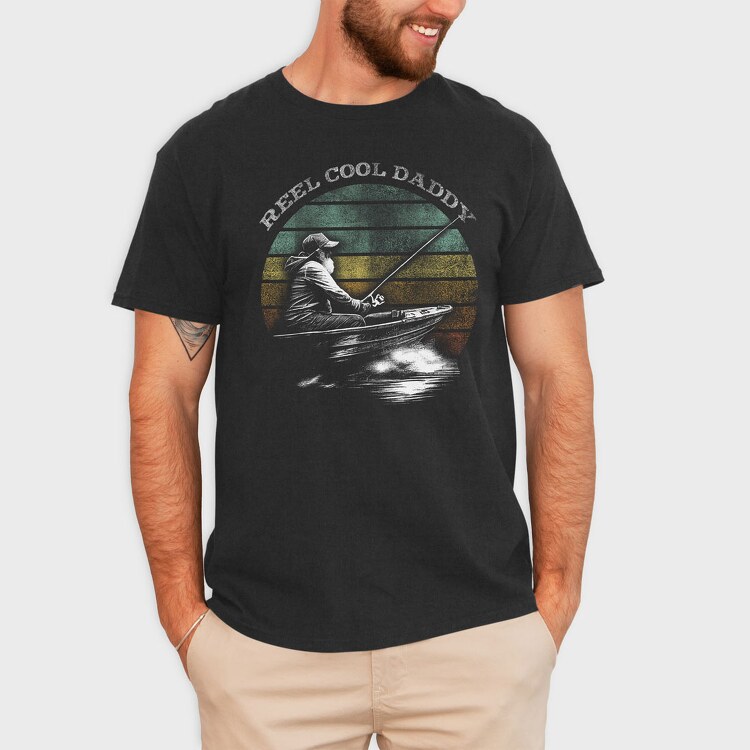 Fishing Daddy, Tricou Barbati (Unisex)