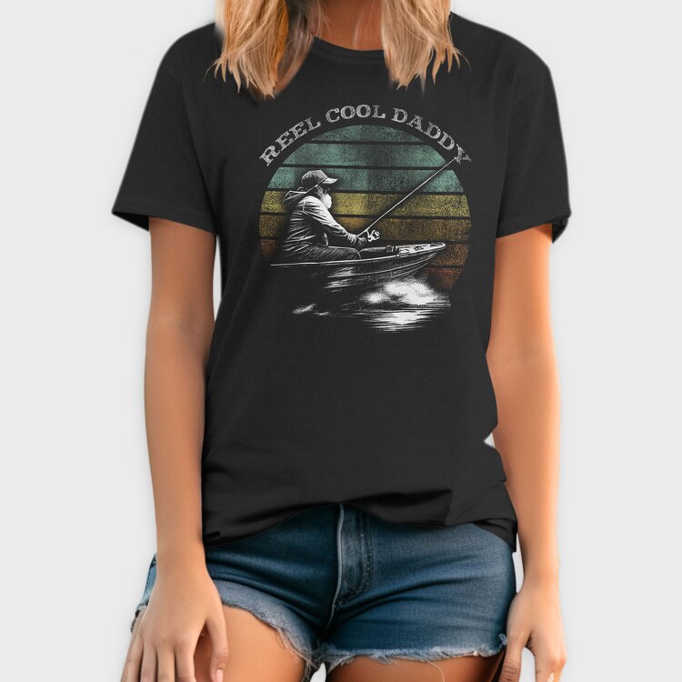 Fishing Daddy, Tricou Barbati (Unisex)