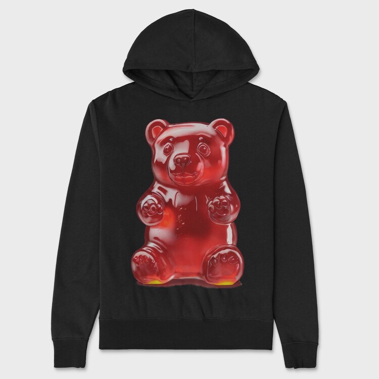 Gummy Bear, Hanorac Oversize Barbati (Unisex)