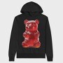 Gummy Bear, Hanorac Oversize Barbati (Unisex)