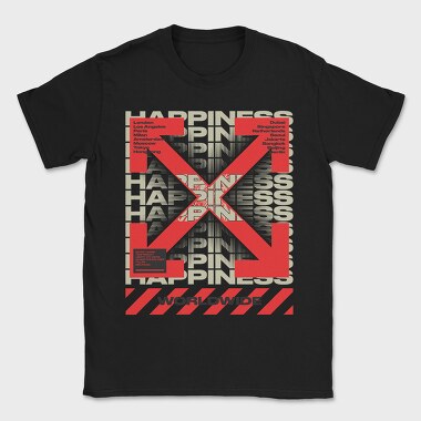 Happiness 2, Tricou Barbati (Unisex)