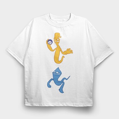 Hider Oozer Ghost, Tricou Oversize Barbati (Unisex)