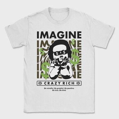 Imagine 2 1, Tricou Barbati (Unisex)