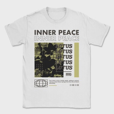 Inner Peace 1, Tricou Barbati (Unisex)