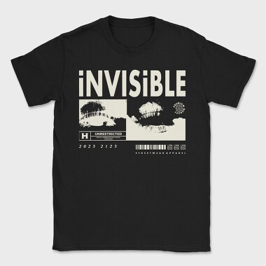 Invisible 1, Tricou Barbati (Unisex)
