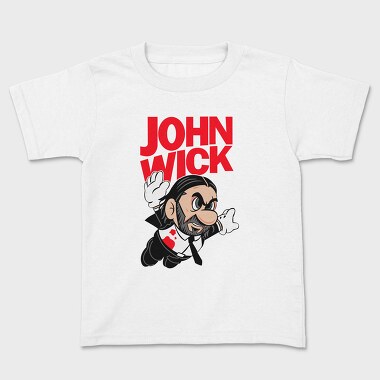 John Wick Mario, Tricou Copii