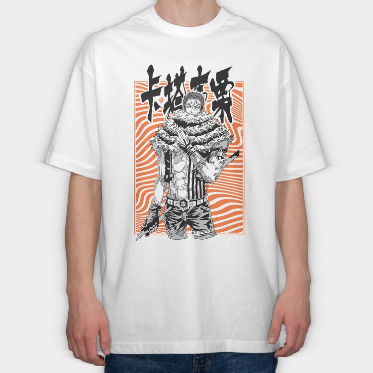 One Piece 74, Tricou Oversize Barbati (Unisex)