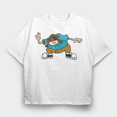 Kids Next Door 17, Tricou Oversize Barbati (Unisex)