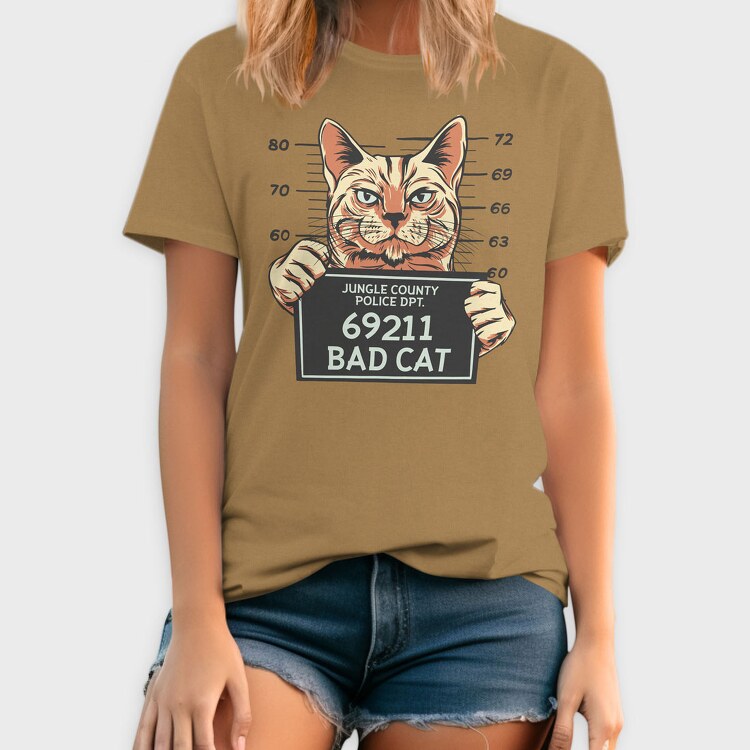Bad Cat, Tricou Barbati (Unisex)