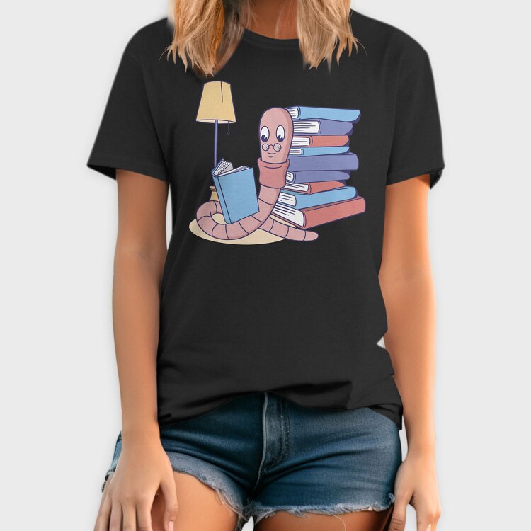 Worm Book, Tricou Barbati (Unisex)
