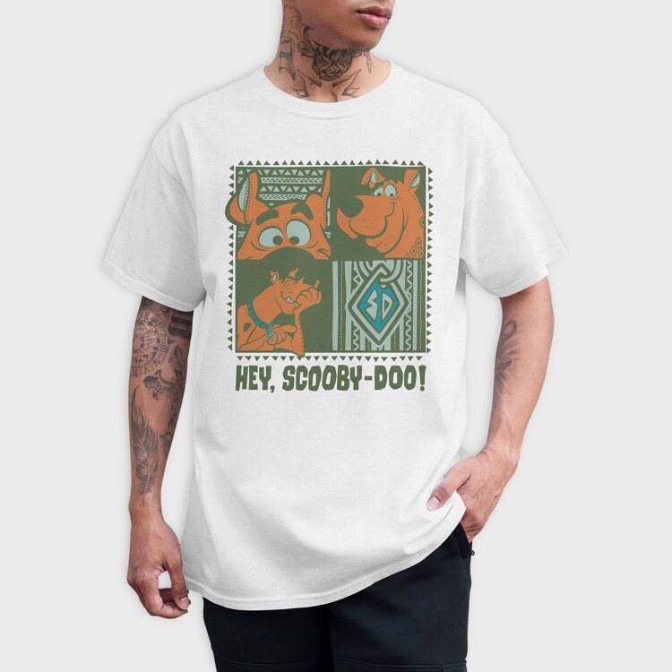 Hey Scooby Doo, Tricou Barbati (Unisex)